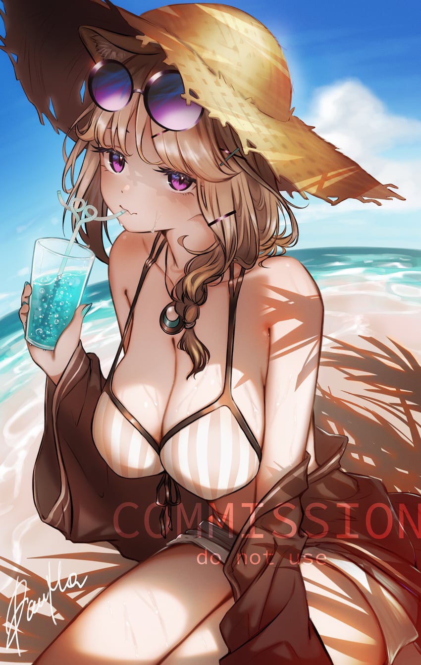 utage (arknights) drawn by rau_ma_(the_rauma001)