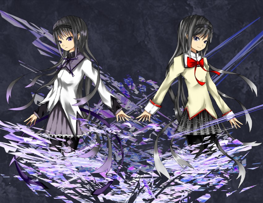 akemi homura (mahou shoujo madoka magica) drawn by suy_922