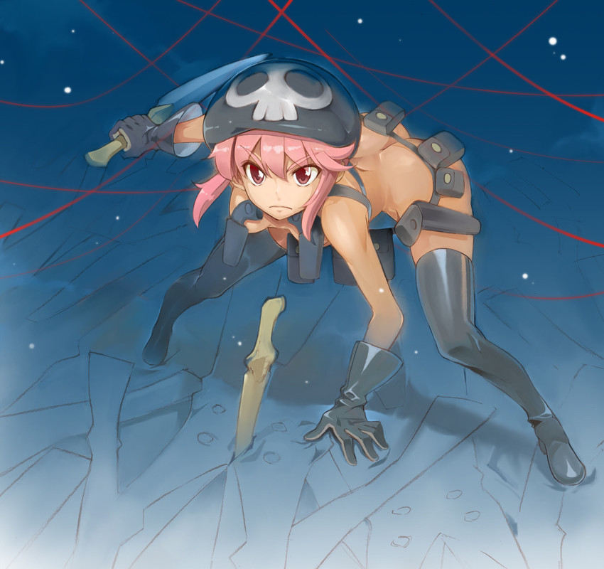 jakuzure nonon and covers (kill la kill) drawn by miyo_(13th_floor)