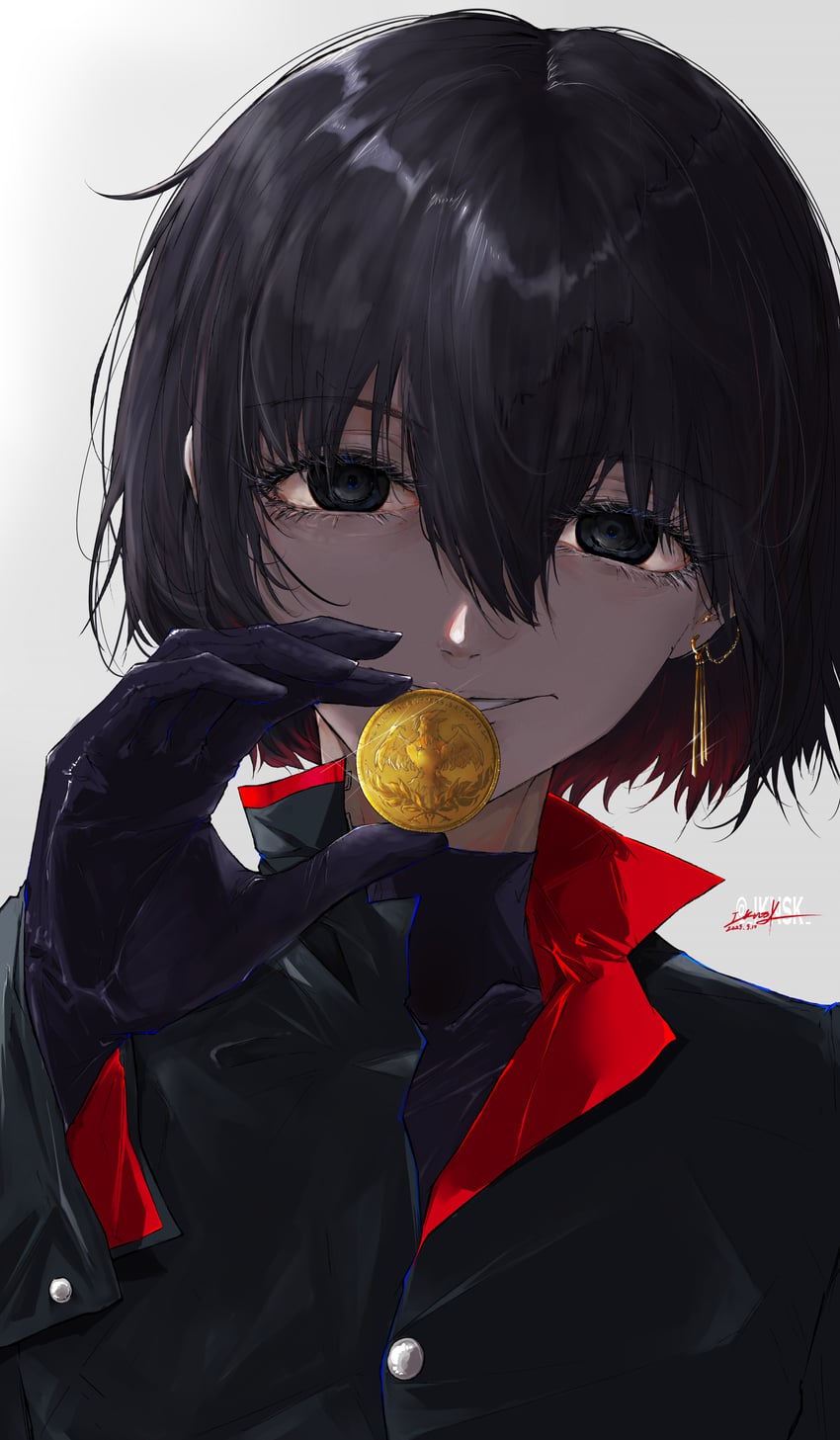 oshino ougi (monogatari and 1 more) drawn by iknsk
