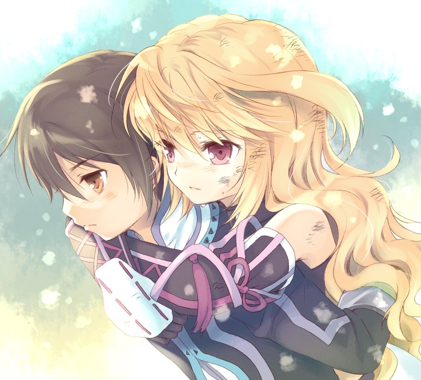 milla maxwell and jude mathis (tales of and 1 more) drawn by komi_zumiko