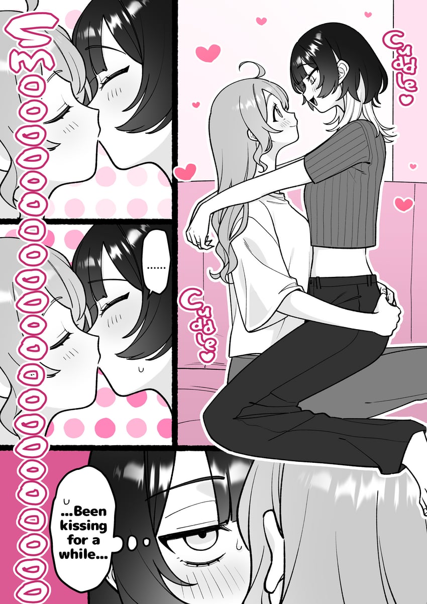 minato matsuki and koharu suzumura (koharu and minato) drawn by hyaluron_&_daruma