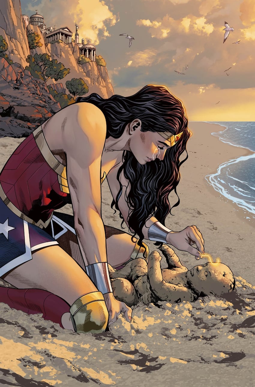 wonder woman (dc comics and 1 more) drawn by sampere_art and tomeu_morey