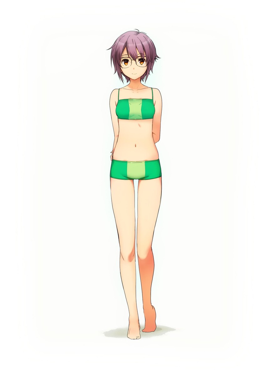 nagato yuki (suzumiya haruhi no yuuutsu and 2 more) drawn by puyo_(puyotopia)