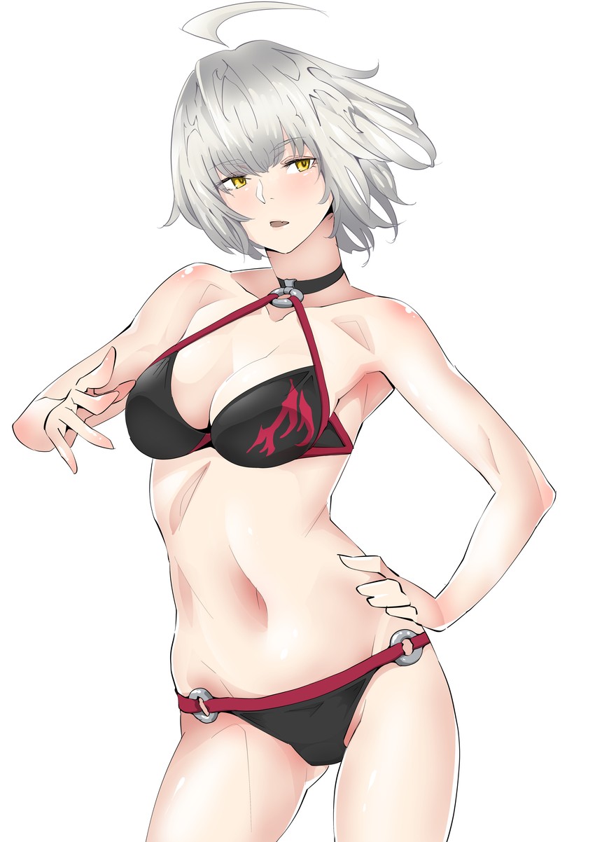 jeanne d'arc alter (fate and 1 more) drawn by kimuwaipu