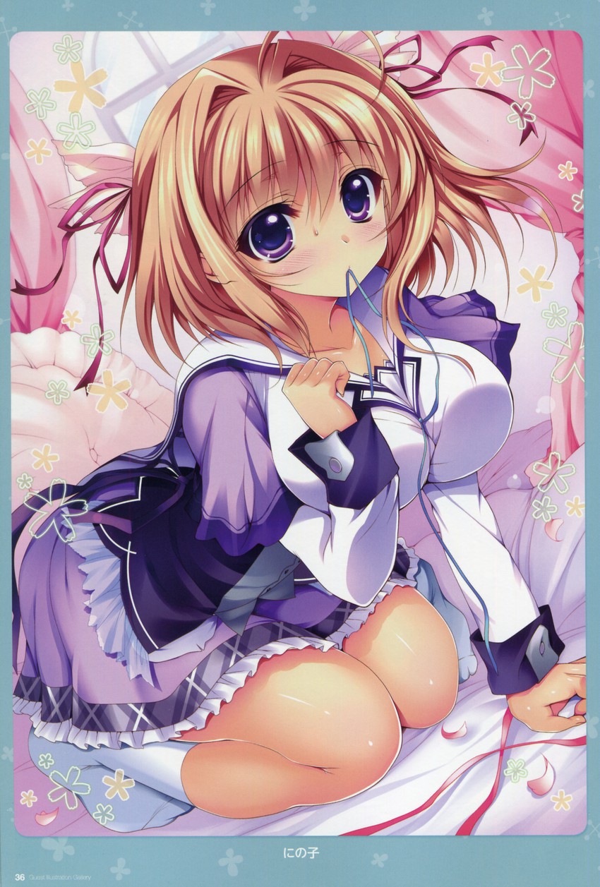 ichinose mio (koi ga saku koro sakura doki) drawn by ninoko