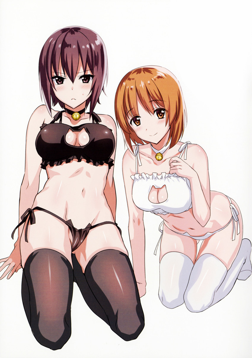 nishizumi miho and nishizumi maho (girls und panzer) drawn by saikawa_yusa