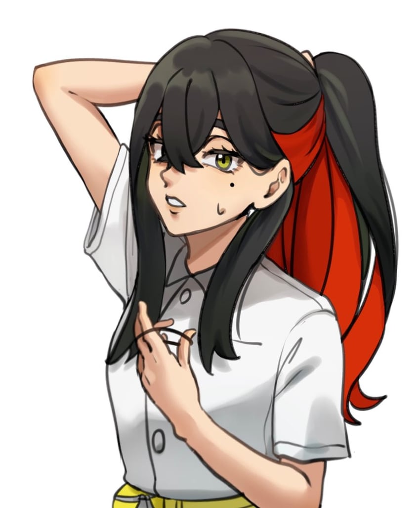 carmine (pokemon and 1 more) drawn by echizen_(n_fns17)