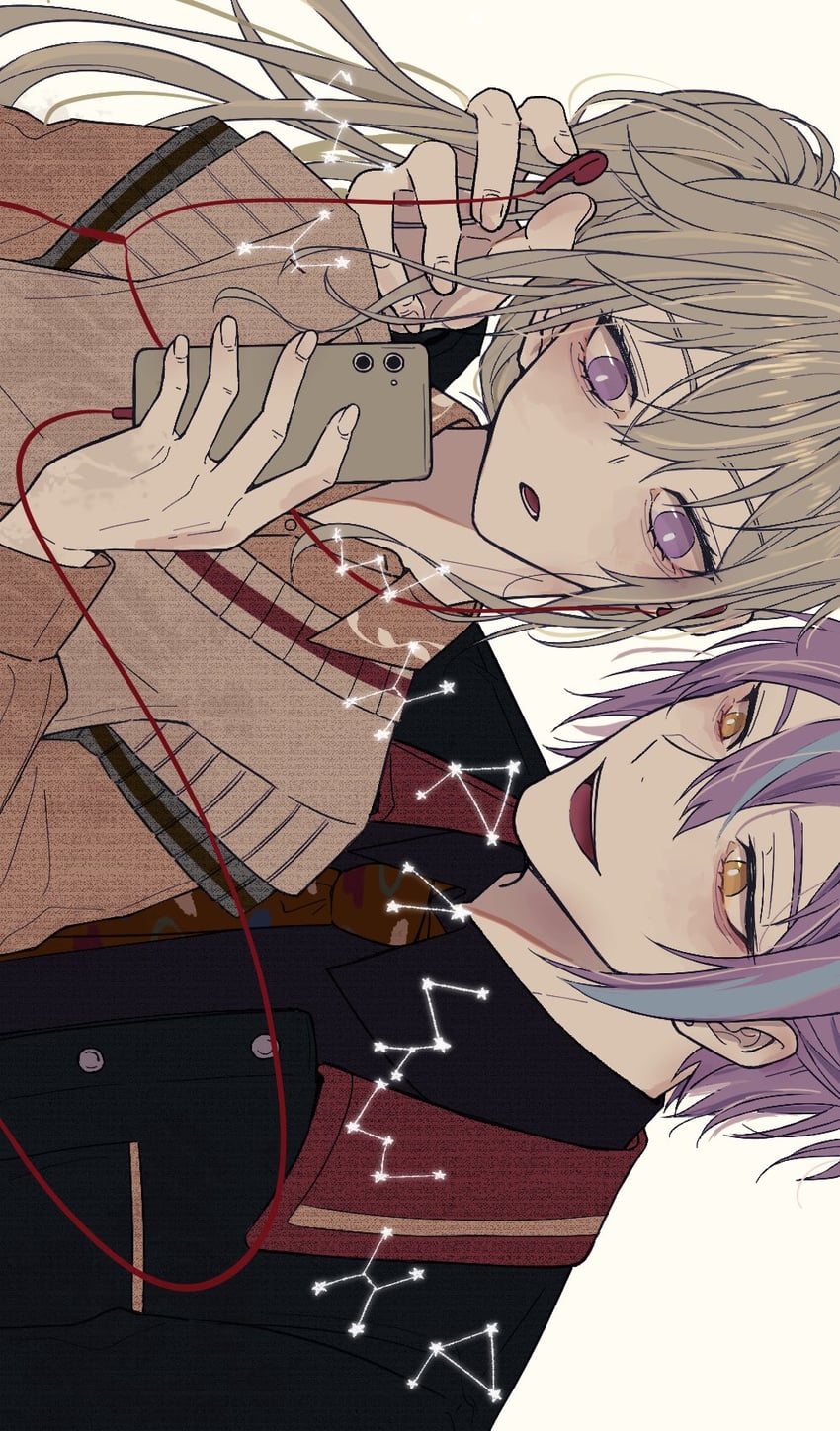 kusanagi nene and kamishiro rui (project sekai and 1 more) drawn by haterythmgam