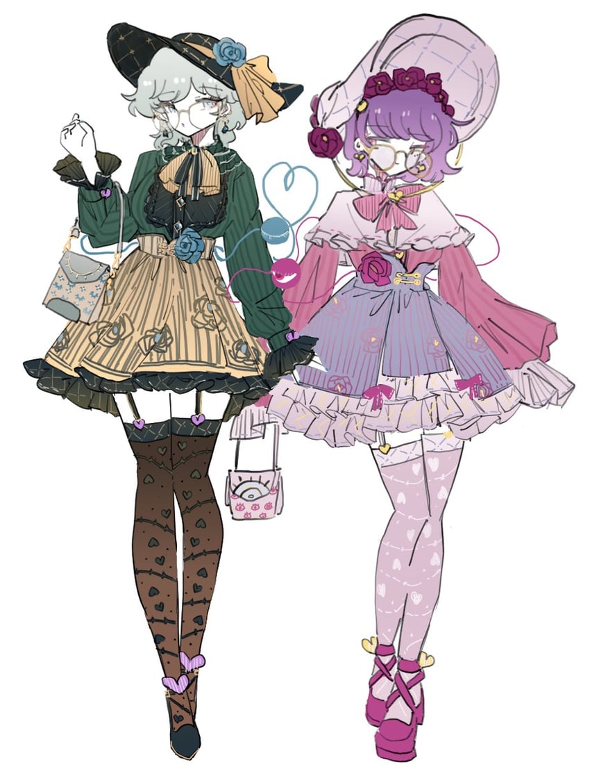 komeiji koishi and komeiji satori (touhou) drawn by zenritsu