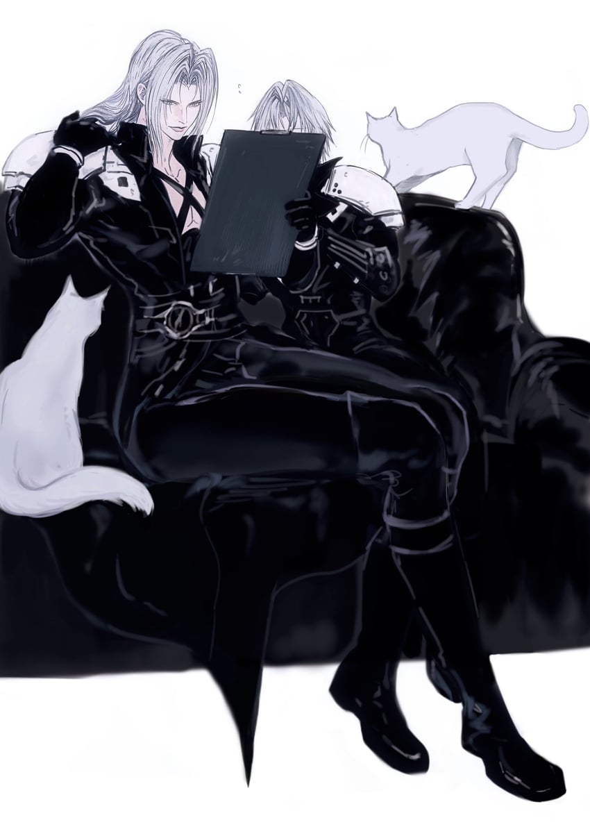 sephiroth (final fantasy and 2 more) drawn by hayashishisou