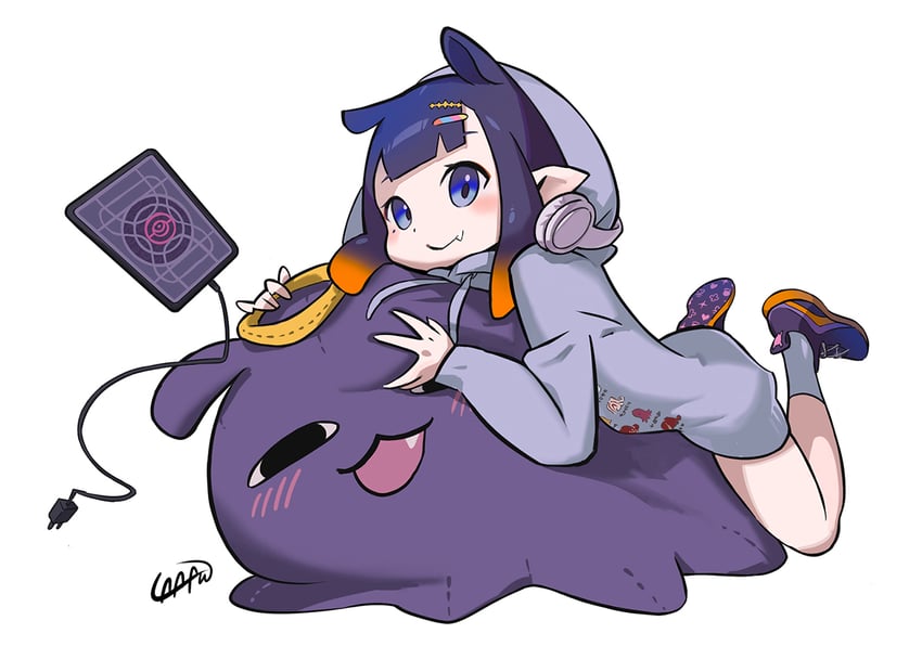 ninomae ina'nis, takodachi, and ao-chan (hololive and 1 more) drawn by laaaw444