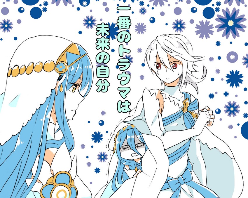 azura and male corrin (fire emblem and 2 more) drawn by ijiro_suika