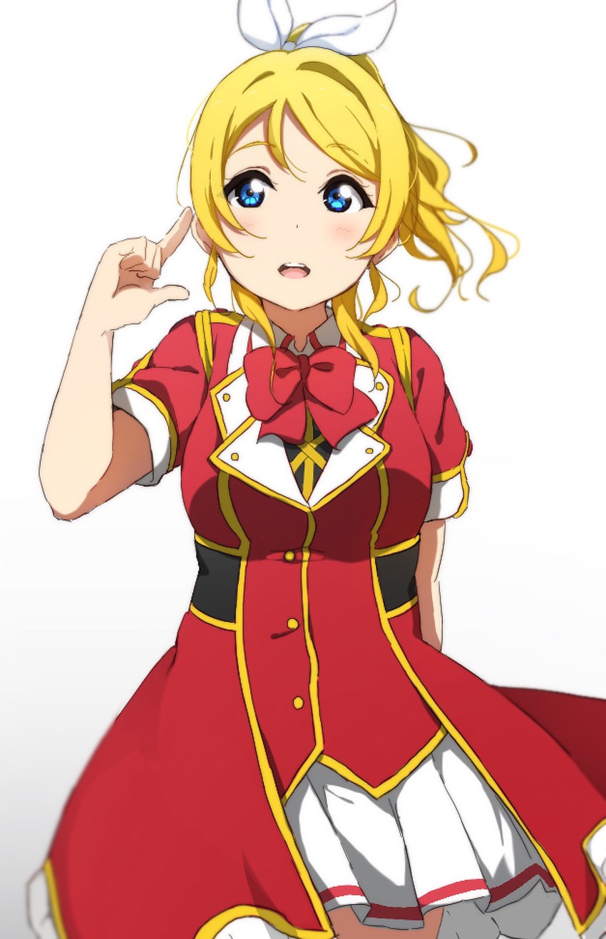 ayase eli (love live! and 1 more) drawn by icehotmilktea