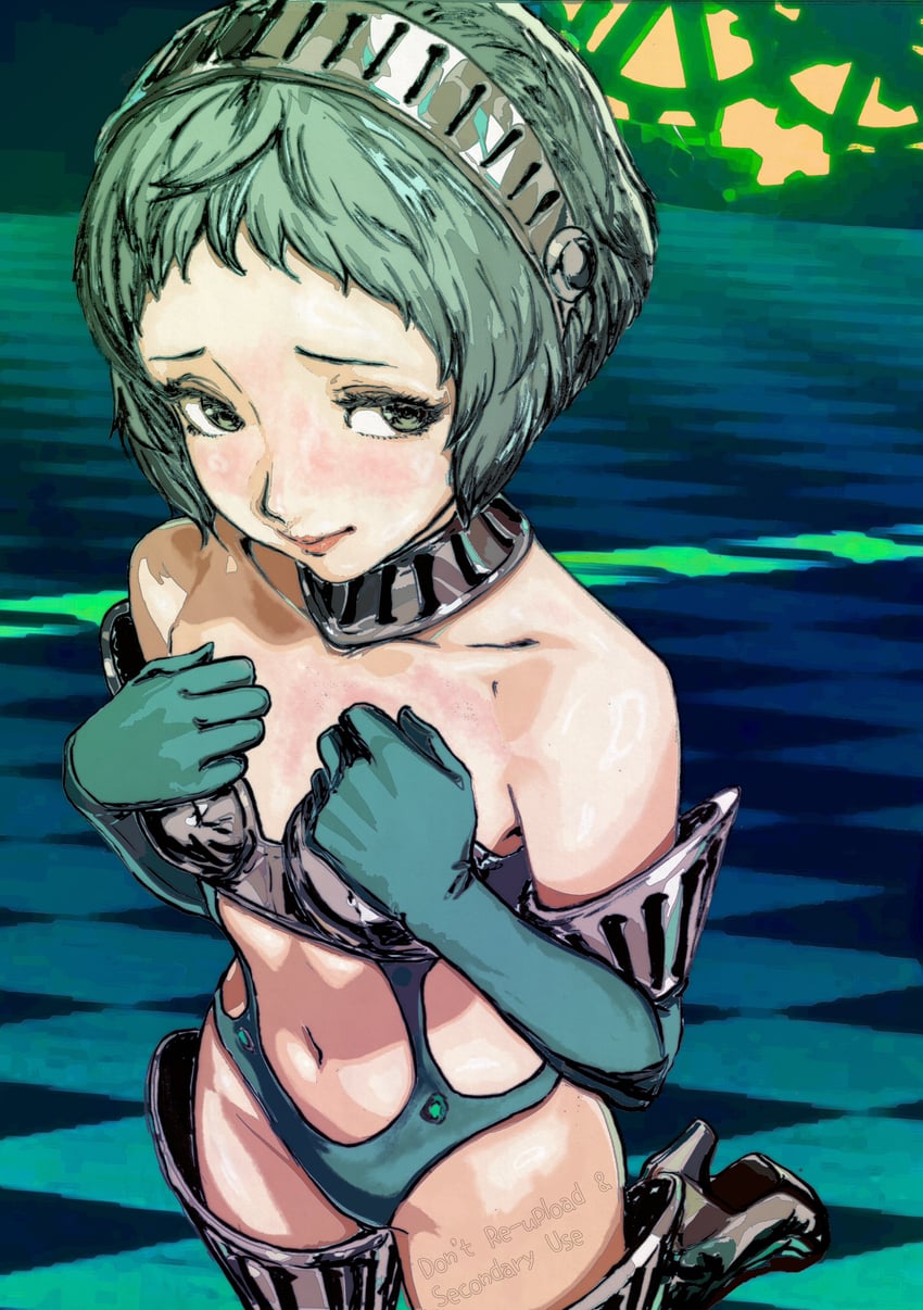 yamagishi fuuka (persona and 1 more) drawn by oeilvert_fft