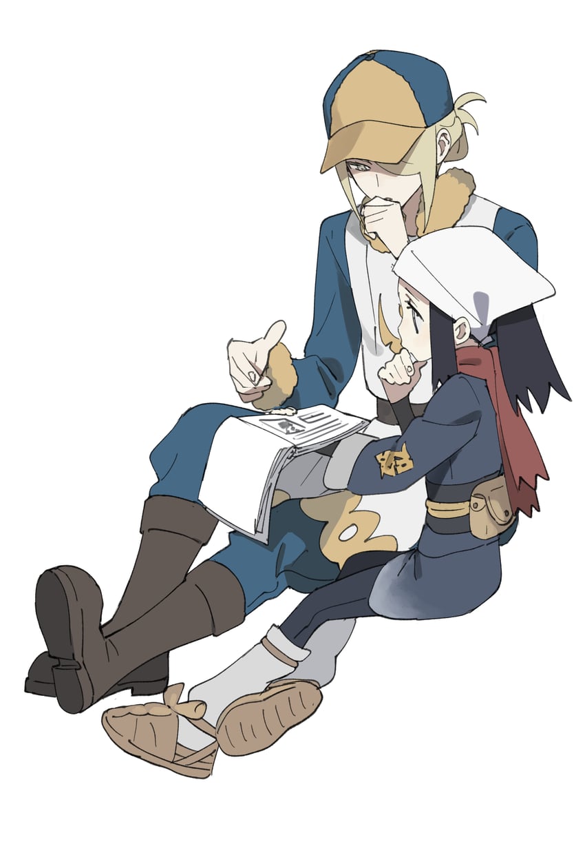 akari and volo (pokemon and 1 more) drawn by shiu-chan_(xxxsoiu1)