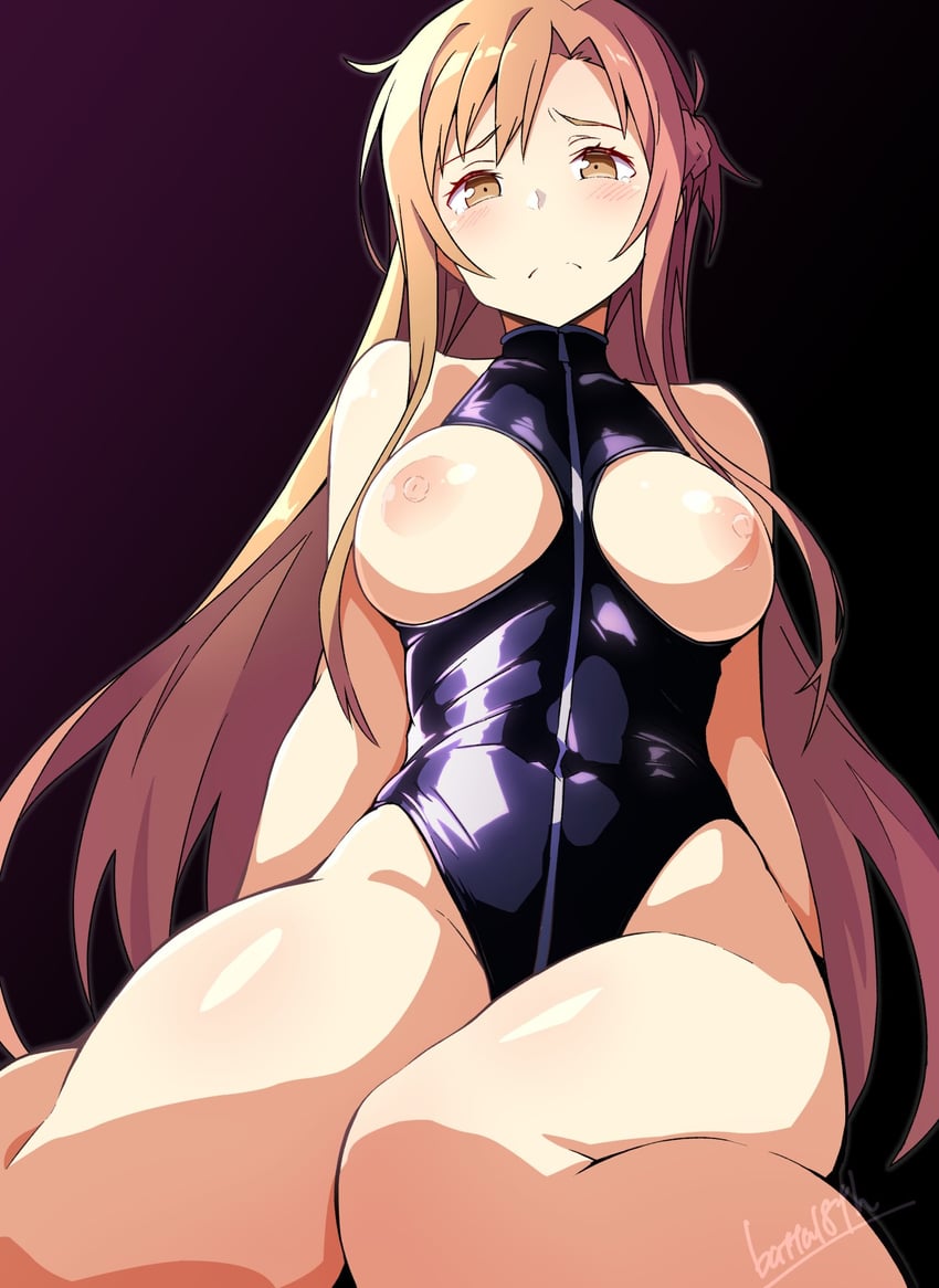 asuna (sword art online) drawn by batta_16-sei