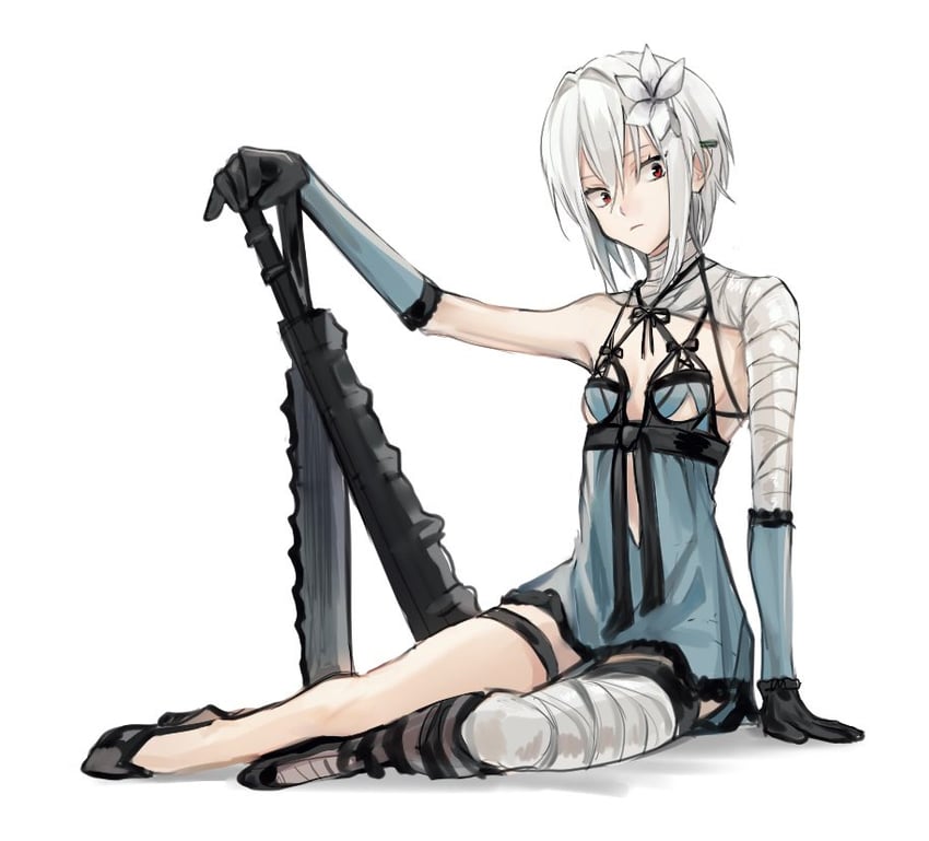 accelerator, kaine, and suzushina yuriko (toaru majutsu no index and 2 more) drawn by ath1243