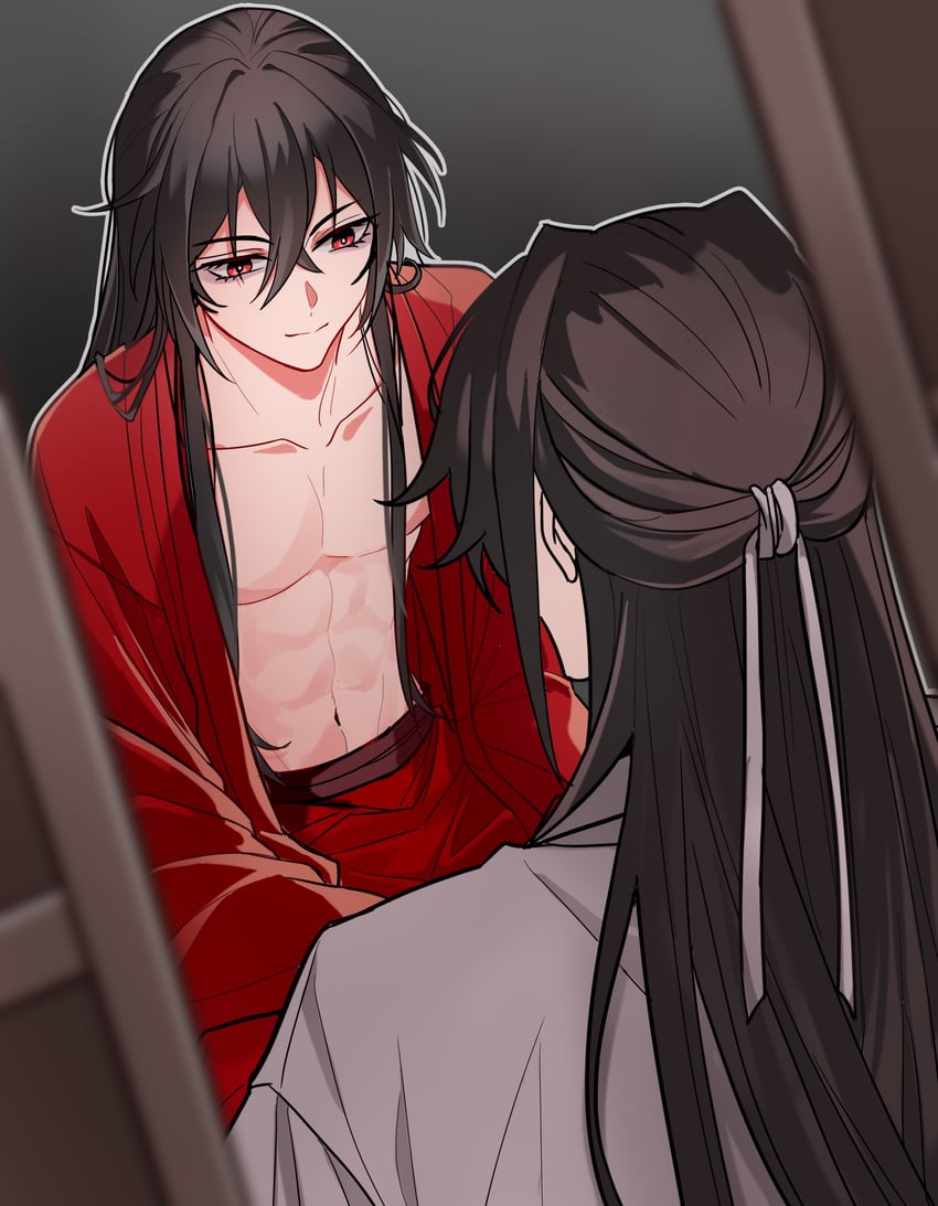 li huowang and zhuge yuan (dao gui yi xian) drawn by moxiaobingbuxiao