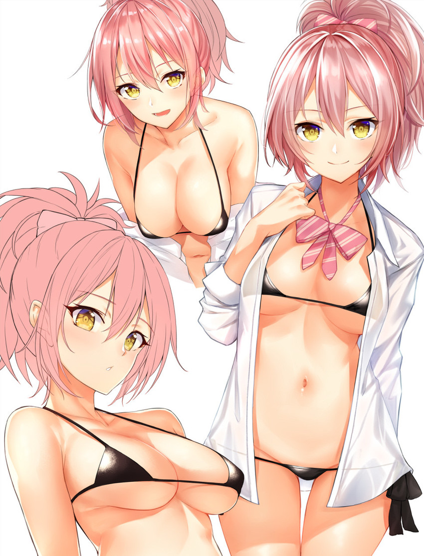 jougasaki mika (idolmaster and 1 more) drawn by anza_tomo
