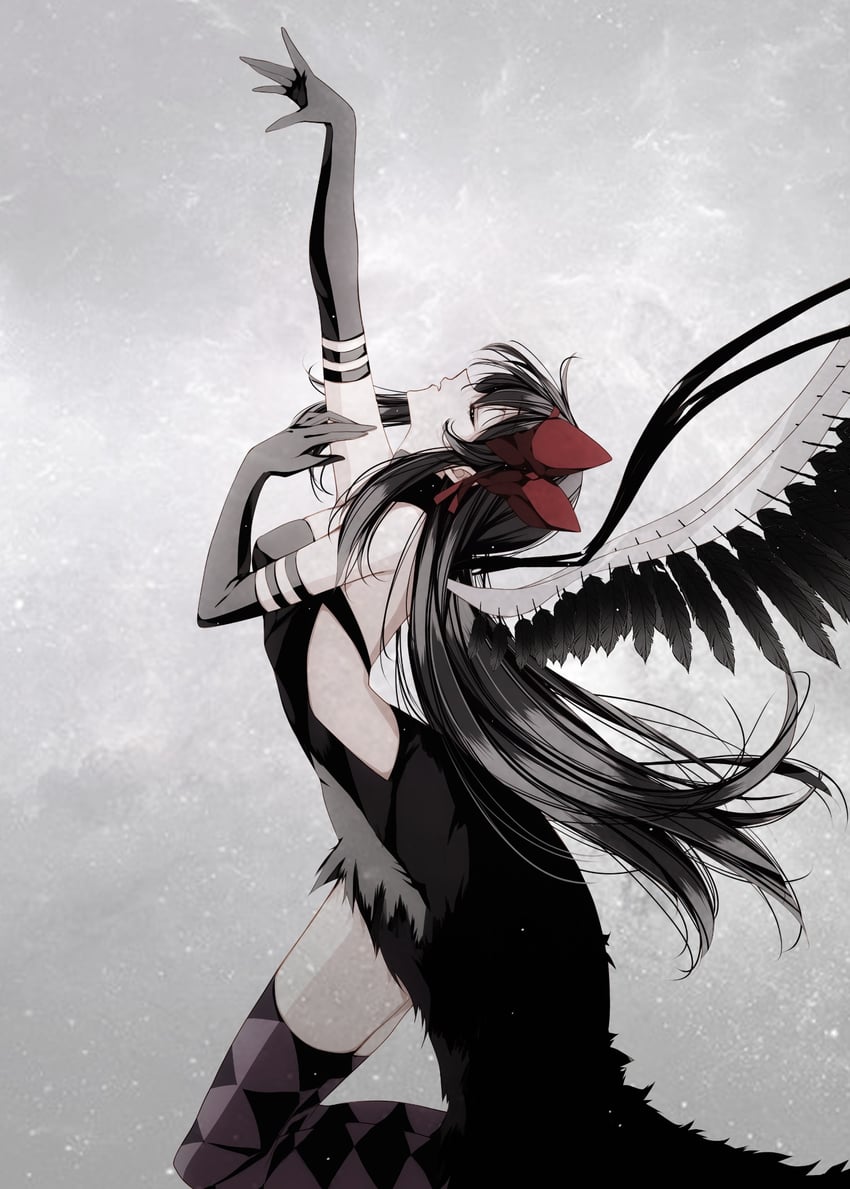 akemi homura and akuma homura (mahou shoujo madoka magica and 1 more) drawn by misteor