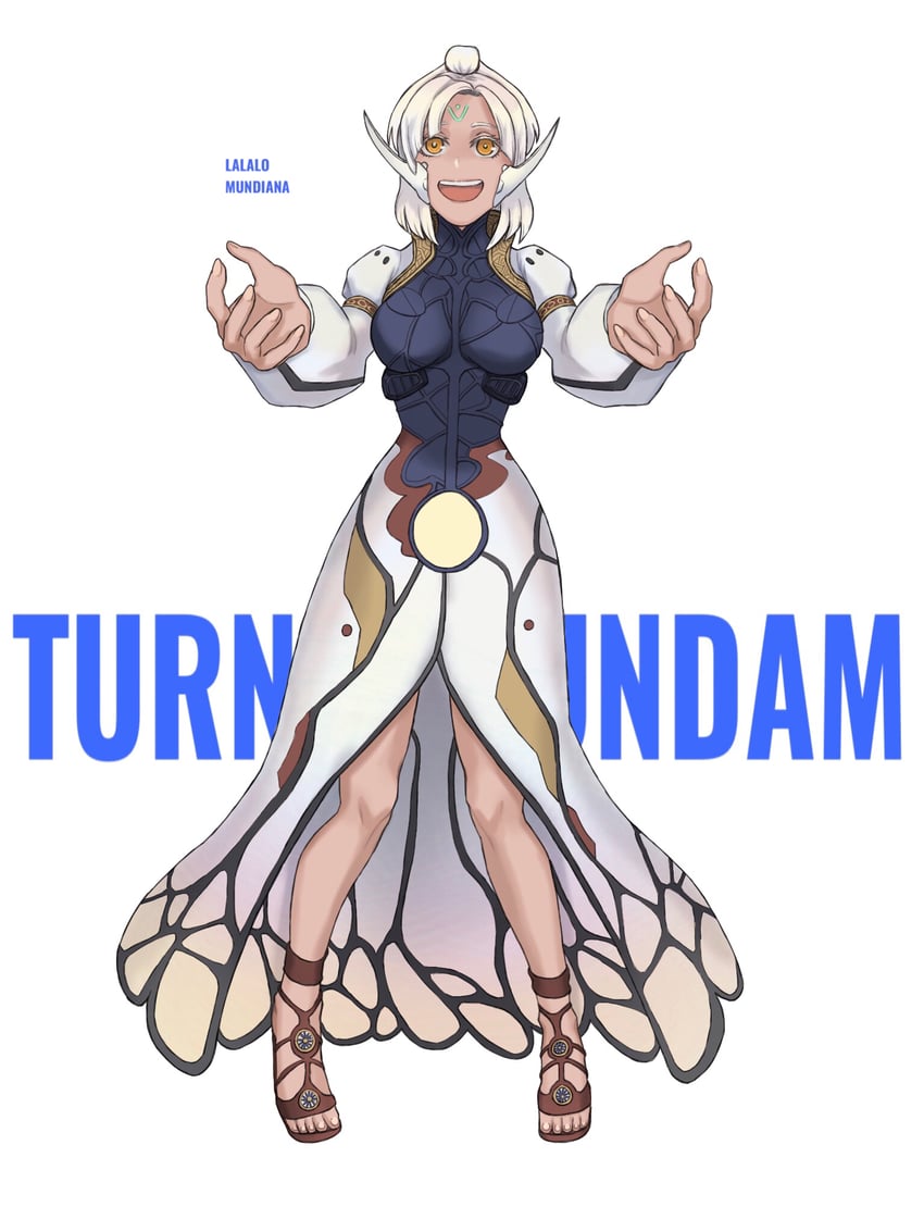 turn a gundam (gundam and 1 more) drawn by jinri_shijie