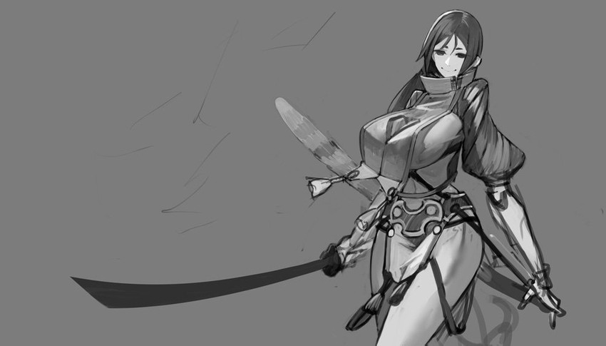 minamoto no raikou (fate and 1 more) drawn by hiragana_oufu