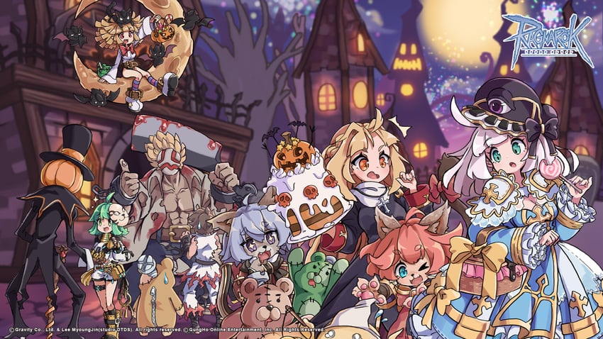 arch bishop, priest, sura, summoner, mechanic, and 7 more (ragnarok online) drawn by hiisu_(s-1104-d)