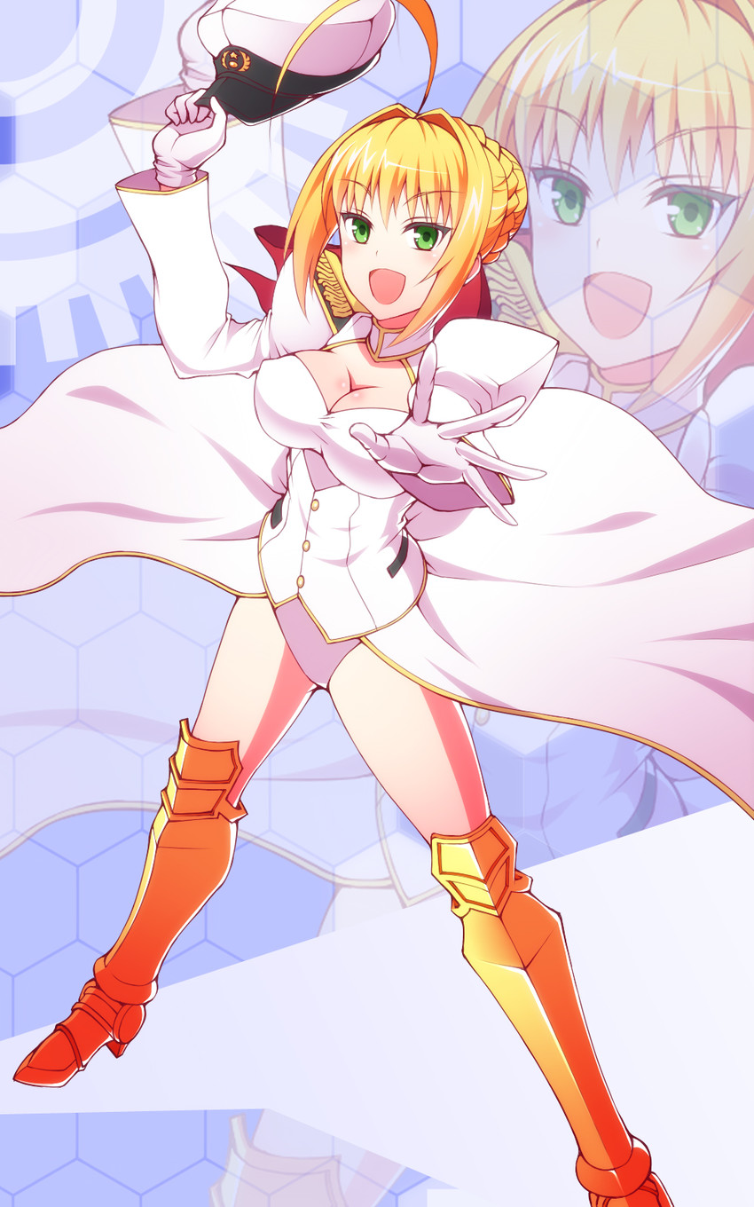 nero claudius (fate and 1 more) drawn by ookami_maito