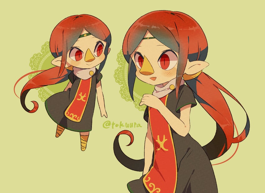 medli (the legend of zelda and 1 more) drawn by tokuura