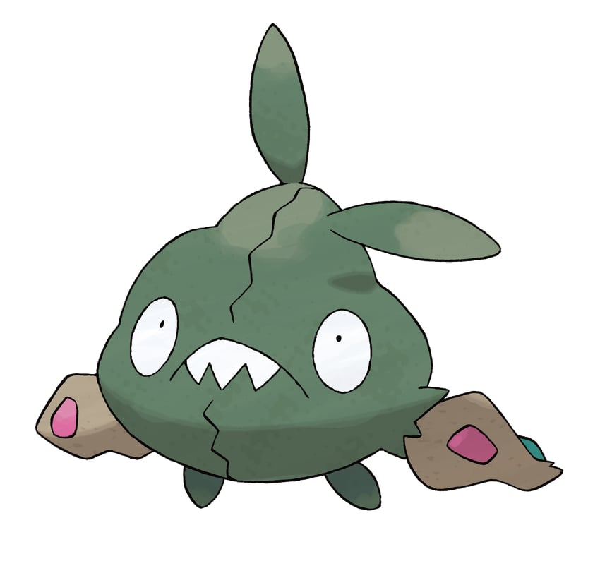 trubbish (pokemon and 1 more) drawn by sugimori_ken