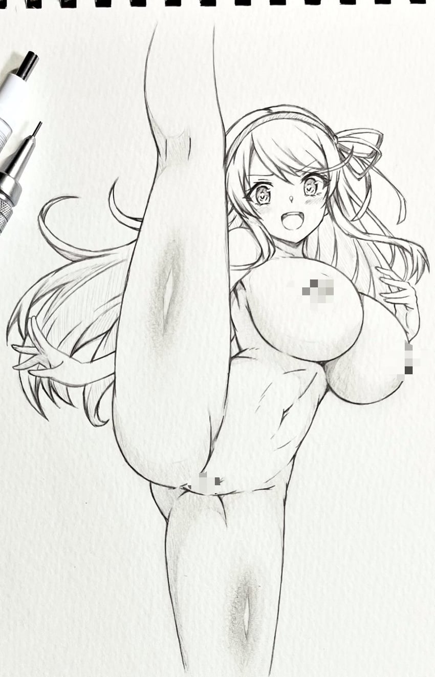 katsuragi (senran kagura) drawn by seishun_dendeke