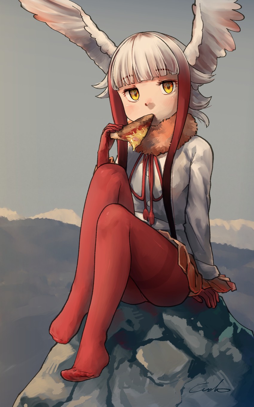 japanese crested ibis (kemono friends) drawn by welt_(kinsei_koutenkyoku)
