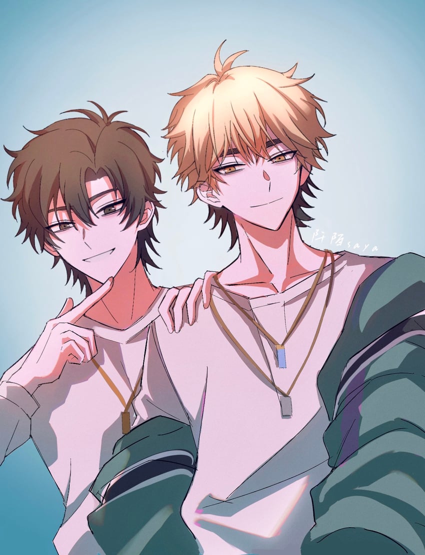 cheng xiaoshi and xia fei (shiguang dailiren) drawn by qianmo_saya