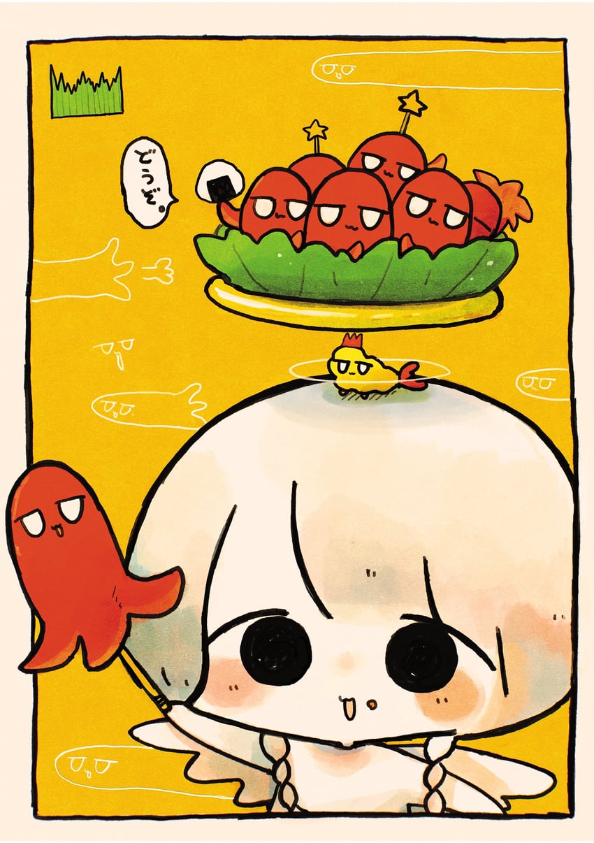 original and 1 more drawn by pankichi_anko