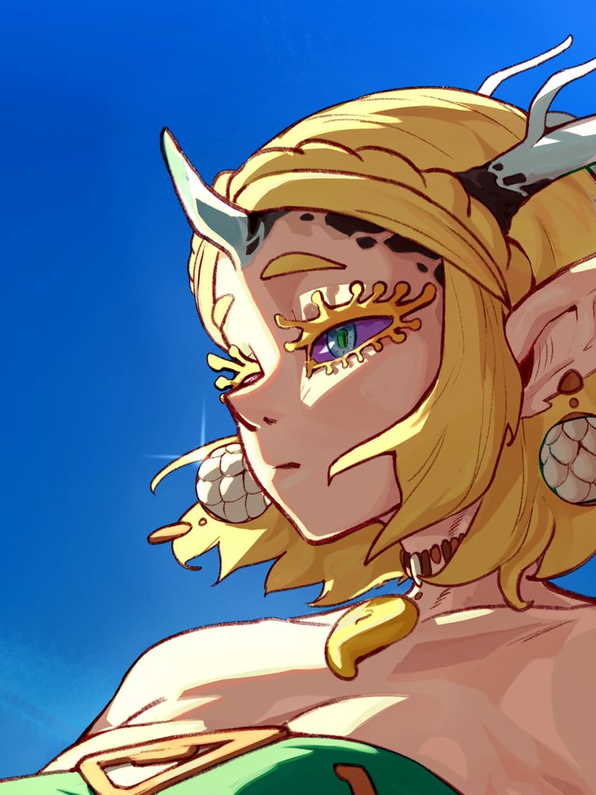 princess zelda and light dragon (the legend of zelda and 1 more) drawn by liuskin