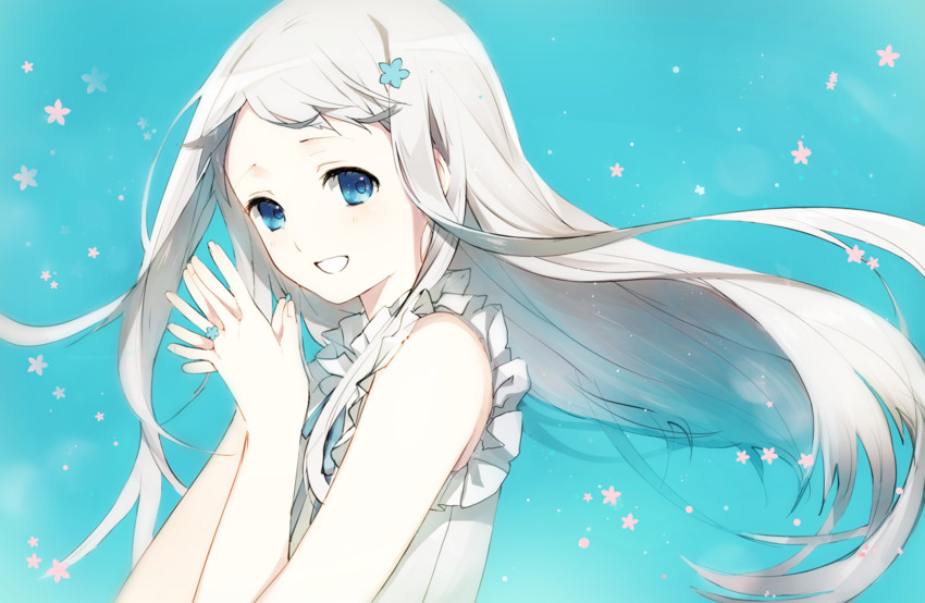 honma meiko (ano hi mita hana no namae wo bokutachi wa mada shiranai.) drawn by weee_(raemz)