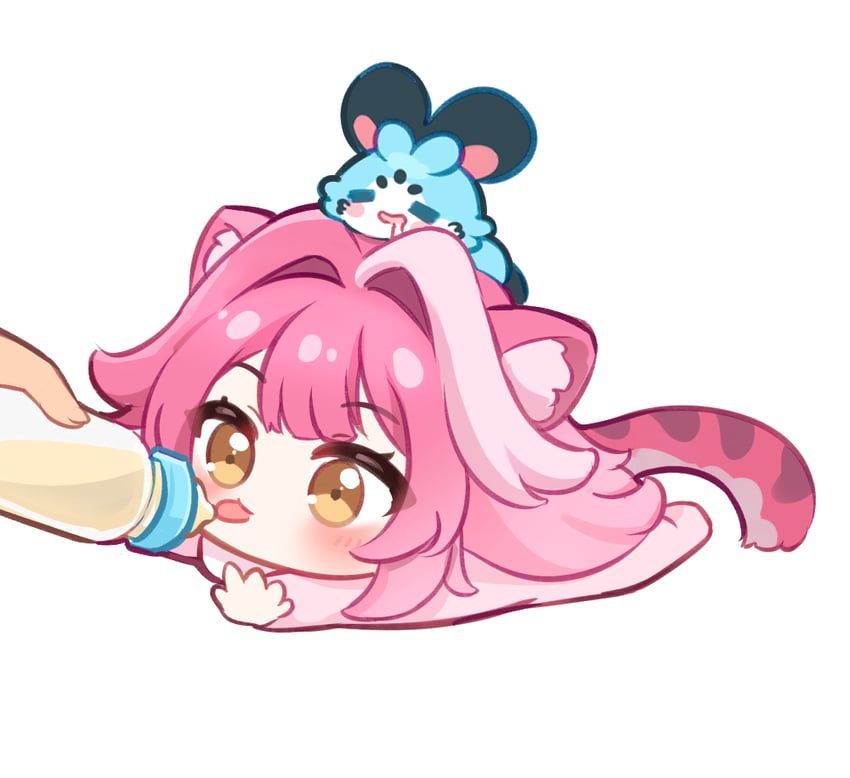 raora panthera and chattino (hololive and 1 more) drawn by nikoo