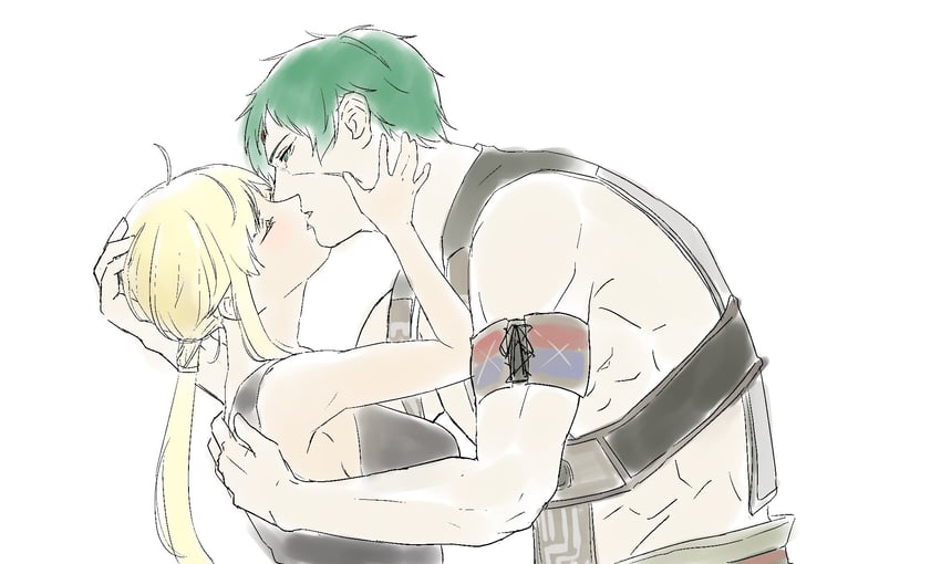norn greyrat and ruijerd superdia (mushoku tensei) drawn by tokita_(mag0)