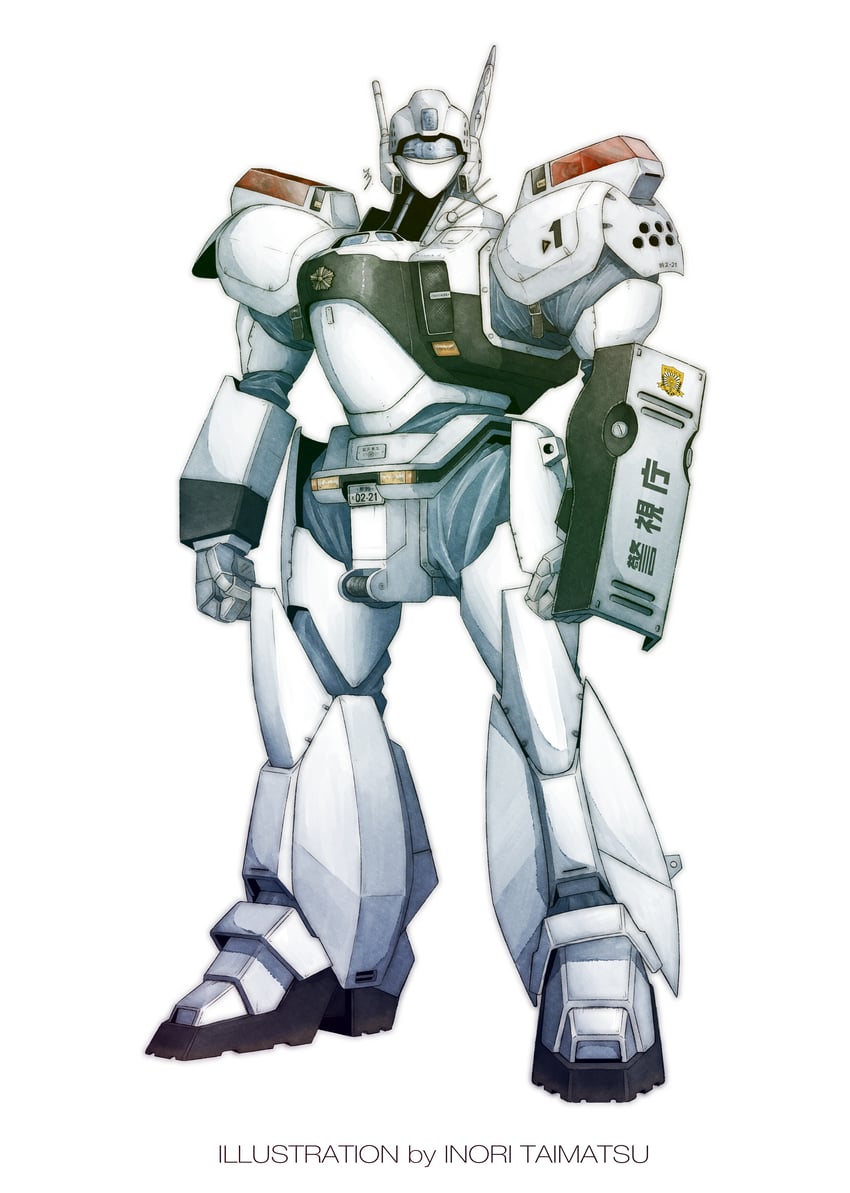 av-98 ingram and alphonse (kidou keisatsu patlabor) drawn by inori_taimatsu