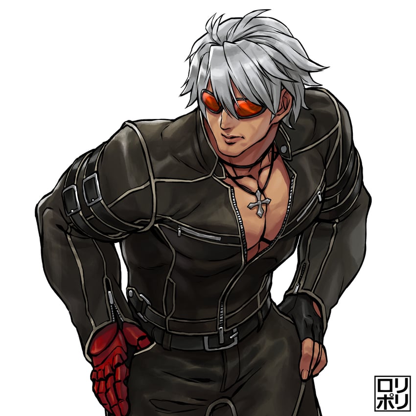 k' (the king of fighters and 1 more) drawn by jamrolypoly