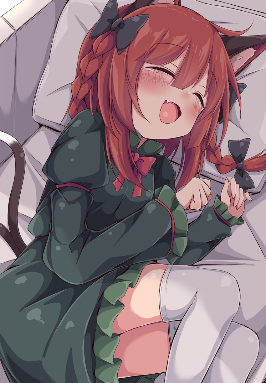 kaenbyou rin (touhou) drawn by siw0n