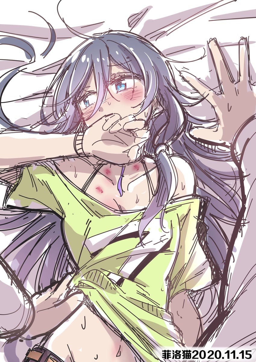 fu hua and captain (honkai and 1 more) drawn by fei_luo_mao