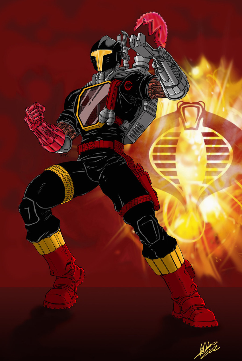 cobra b.a.t. and crimson b.a.t. (g.i. joe)
