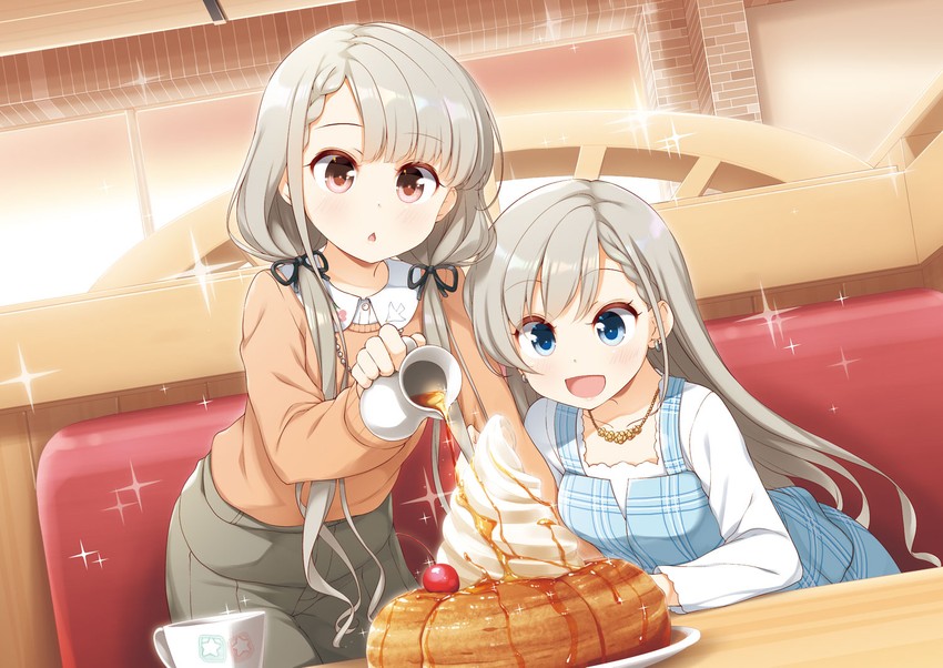 hisakawa hayate and hisakawa nagi (idolmaster and 2 more) drawn by yume_no_owari