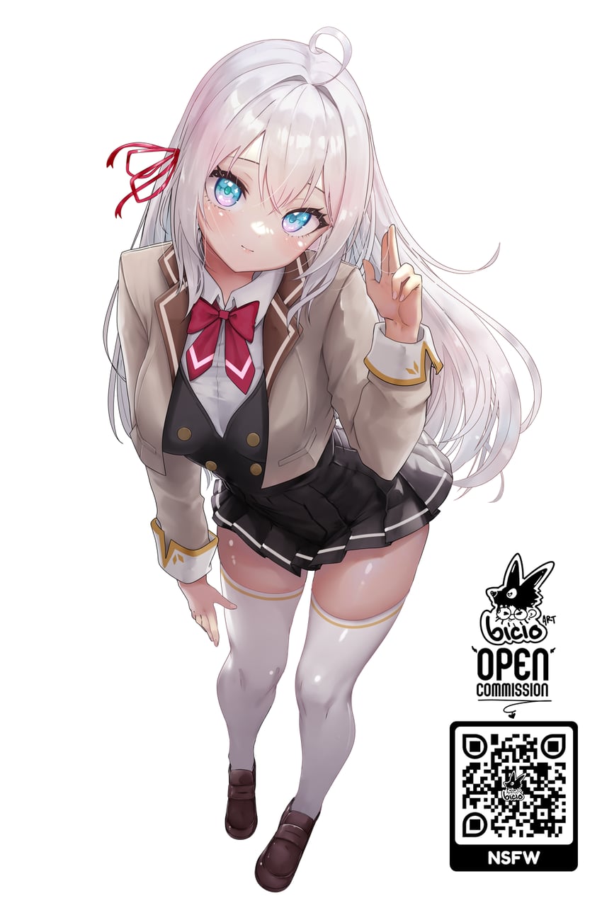 alisa mikhailovna kujou (tokidoki bosotto roshia-go de dereru tonari no alya-san) drawn by bicio