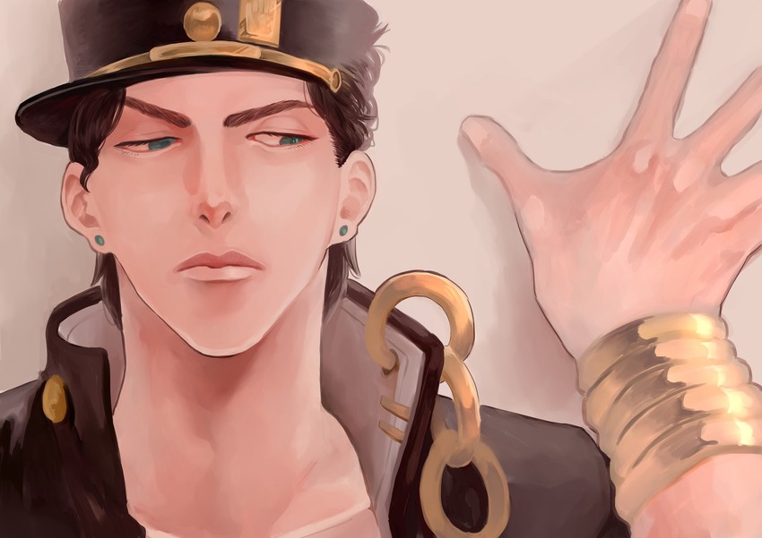 kujo jotaro and dio brando (jojo no kimyou na bouken and 1 more) drawn by mons181