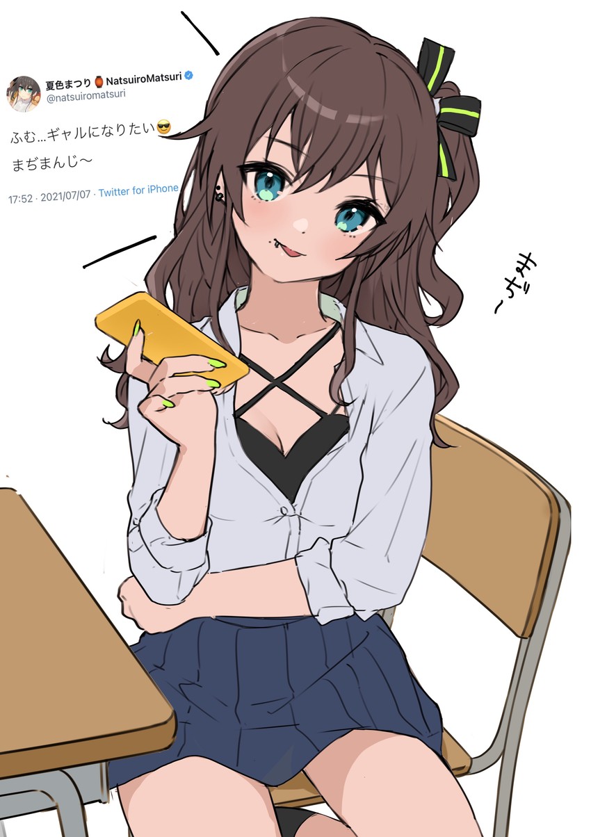 natsuiro matsuri (hololive and 1 more) drawn by tate_yukimi