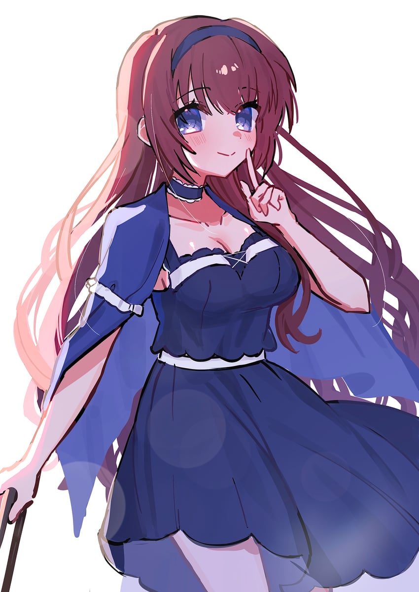 kushima kamome and a-chan (little busters! and 2 more) drawn by eshiko