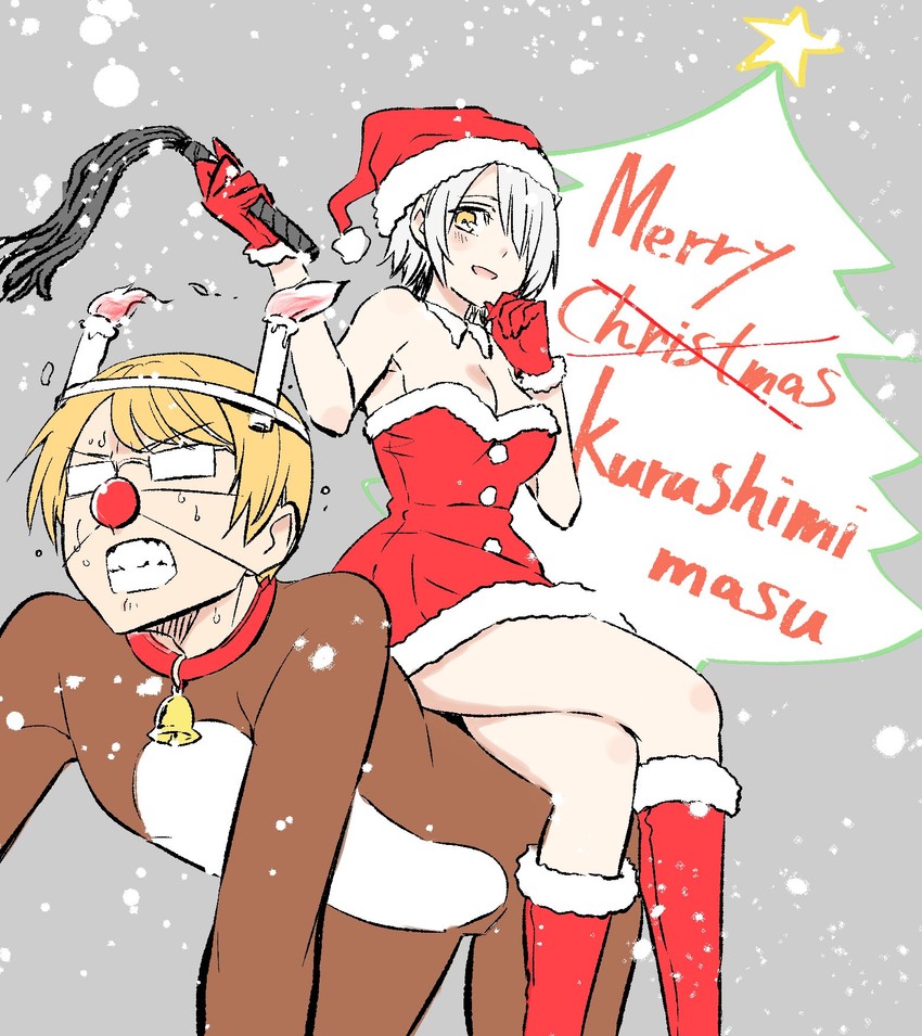 chartreux westia and scott fold (kishuku gakkou no juliet) drawn by natsupa